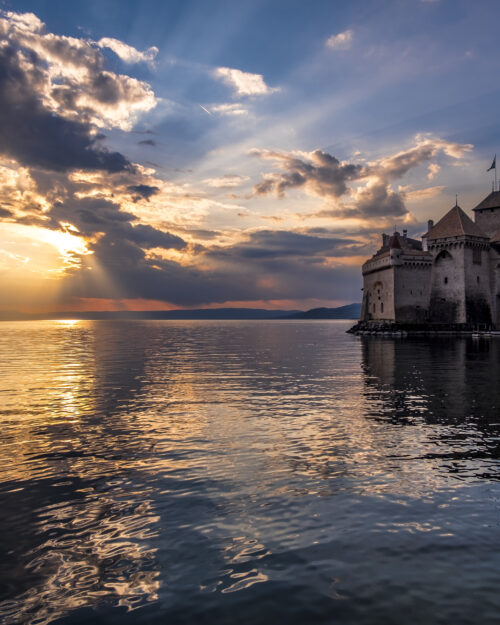 26-27 V08 Le château de Chillon et Vevey